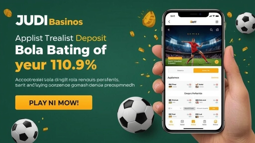 aplikasi judi bola deposit rendah