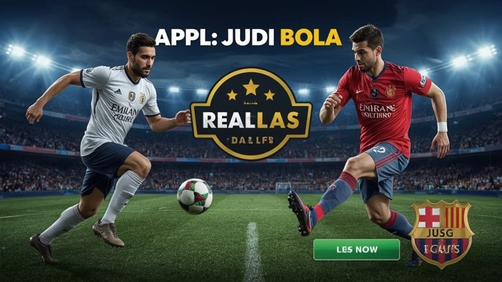 aplikasi judi bola user friendly